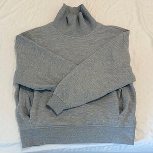 ALO hazy mock neck pullover
